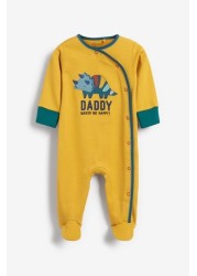 Dinosaur Single Sleepsuit (0-2yrs)