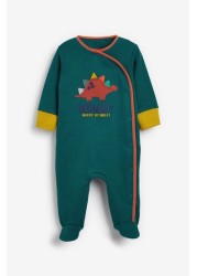 Dinosaur Single Sleepsuit (0-2yrs)