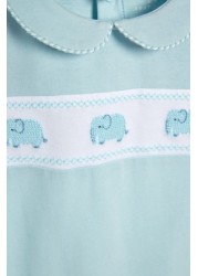 Smart Smock Detail Sleepsuit (0mths-2yrs)