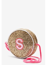 Initial Glitter Bag