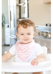 aden + anais™ Essentials Tropicalia 2 Pack Cotton Muslin Baby Bandana Bibs