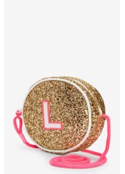 Initial Glitter Bag