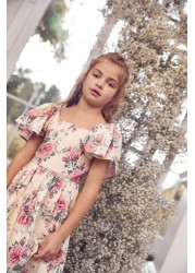 Angel Sleeve Dress (3-16yrs)