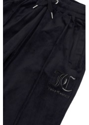 Juicy Couture Black Quilted Loose Joggers