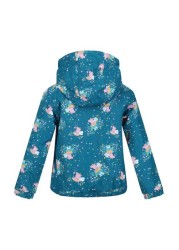 Regatta Green Peppa Pig Muddy Puddle Waterproof Jacket