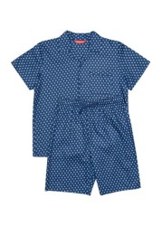 Cyberjammies George Mini Diamond Print Sleeveless Shorty Set