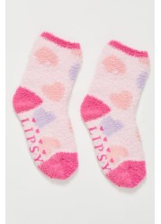 Lipsy 2 Pack Cosy Printed Socks