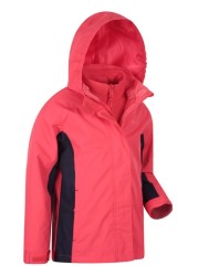 Mountain Warehouse Lightning 3 In 1 Kids Waterproof Jacket