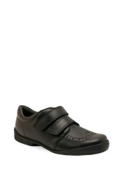 Start-Rite Flair Black Leather Riptape Shoes