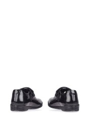 Start-Rite Leapfrog T Bar Black Patent Leather School Shoes