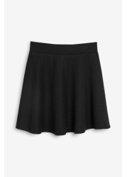 Jersey Pull-On Waist School Skater Skirt (3-17yrs)