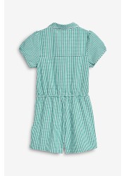 Gingham School Playsuit (3-14yrs)