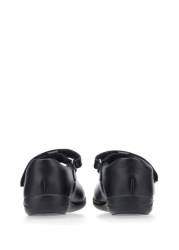 Start-Rite Poppy Black Leather T Bar School Shoes