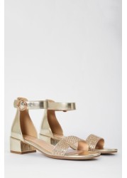 Lipsy Low Block Heel Occasion Sandals (Older)