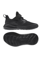 adidas Black Fortarun Youth + Junior Trainers