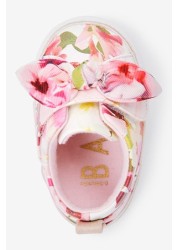 Baker by Ted Baker White Floral Trainer Padders