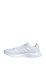 adidas White RunFalcon Youth & Junior Lace Trainers