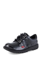 Kickers Junior Kick Lo Patent Leather Shoes