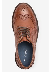 Leather Brogues Standard Fit (F)