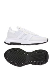 حذاء رياضي أبيض دانتيل Retropy Youth من adidas Originals