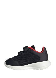 adidas Tensaur Run Infant Black Strap Trainers