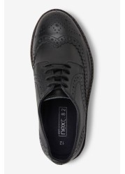 Leather Brogues Wide Fit (G)