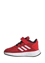 adidas Duramo 10 Infant Red Strap Trainers