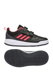 adidas Boys Black Tensaur Youth & Junior Strap Trainers