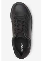 School Leather Lace-Up Shoes