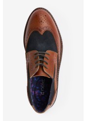 Leather Brogues Standard Fit (F)