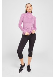 ELLE Sport 1/4 Zip Long Sleeve Performance Top