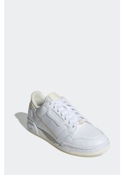 حذاء رياضي أبيض من adidas للسيدات كونتيننتال 80 فيجان