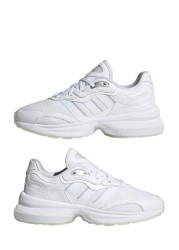 adidas Originals White Zentic Trainers