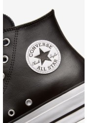 Converse Platform Lift Chuck Taylor Leather High Trainers