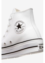 Converse Platform Lift Chuck Taylor Leather High Trainers