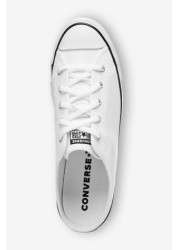 Converse White Dainty Mules