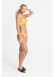 Superdry Eden Yellow Bikini Bottoms