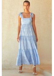 Aspiga Blue Tabitha Maxi Dress