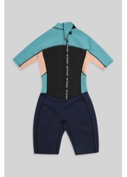 Animal Blue Teal Shorty Wetsuit