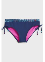 White Stuff Blue Ruby Sunbather Swim Bottoms