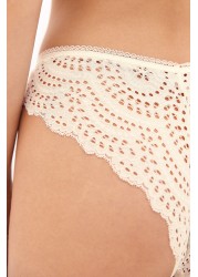 Broderie Lace Knickers Brazilian