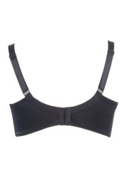 Yours Non Wired Cotton Lace Trim Bra