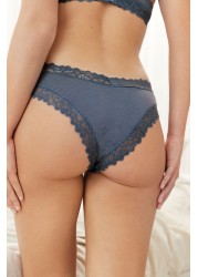 Pointelle & Lace Knickers