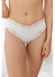 Pointelle & Lace Knickers