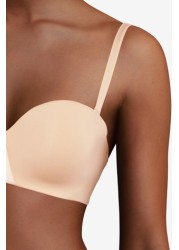 Chantelle Essential Golden Beige Strapless T-Shirt Bra