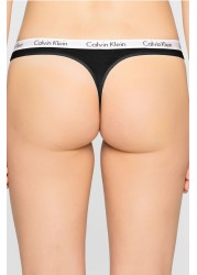 Calvin Klein Black Thongs Three Pack