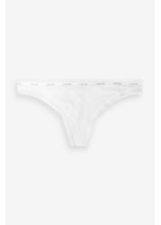 Calvin Klein Black Bottoms Up Refresh Thongs 3 Pack