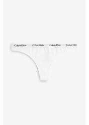 Calvin Klein Black Thongs Three Pack