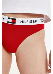 سروال داخلي قطن 85 أحمر من Tommy Hilfiger