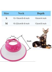 Mumoo Bear Pet Recovery Collar Cone Elizabethan Collar For Puppy Kitten Size S